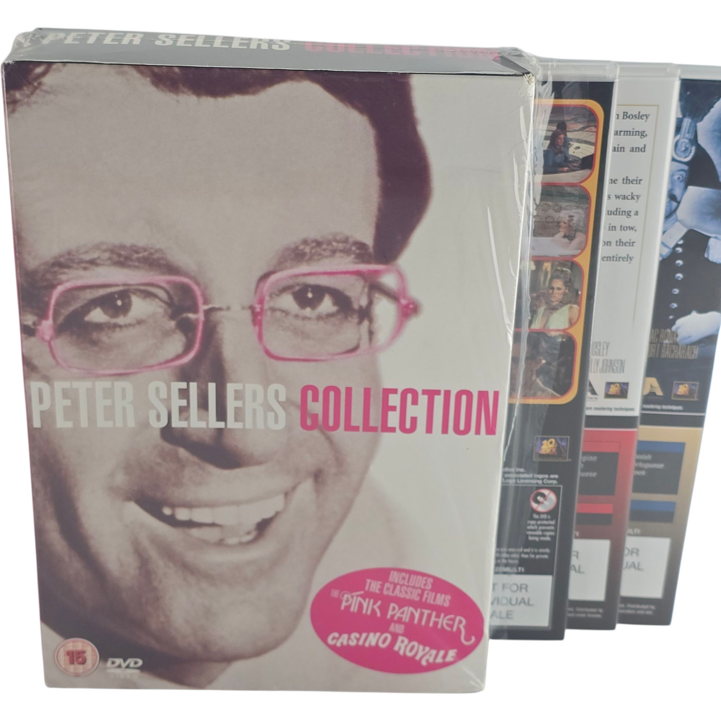 Peter Sellers Collection 6 Films  DVD  Pink Panther +Pussycat? + Party .. Zone 2