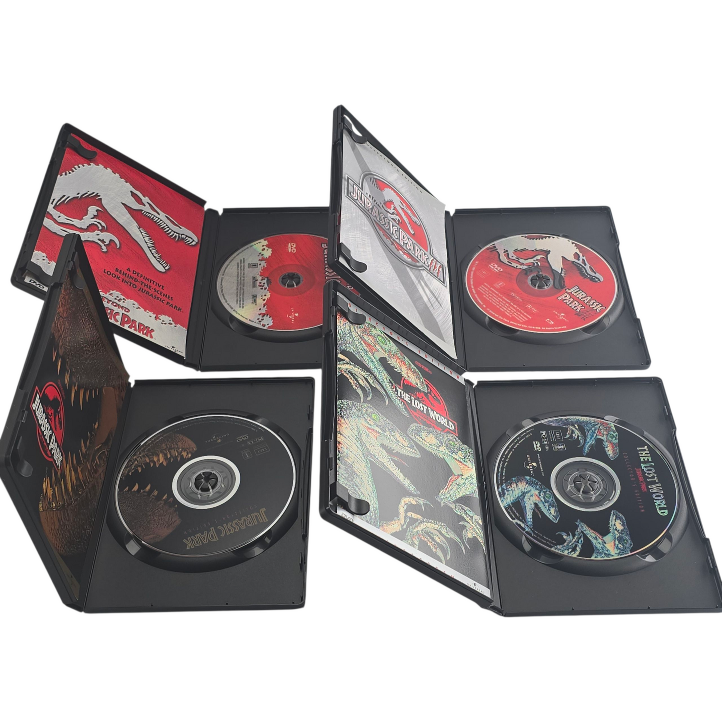 Jurassic Park Trilogy DVD (1993–2001) Steven Spielberg Zone 1 – Import USA