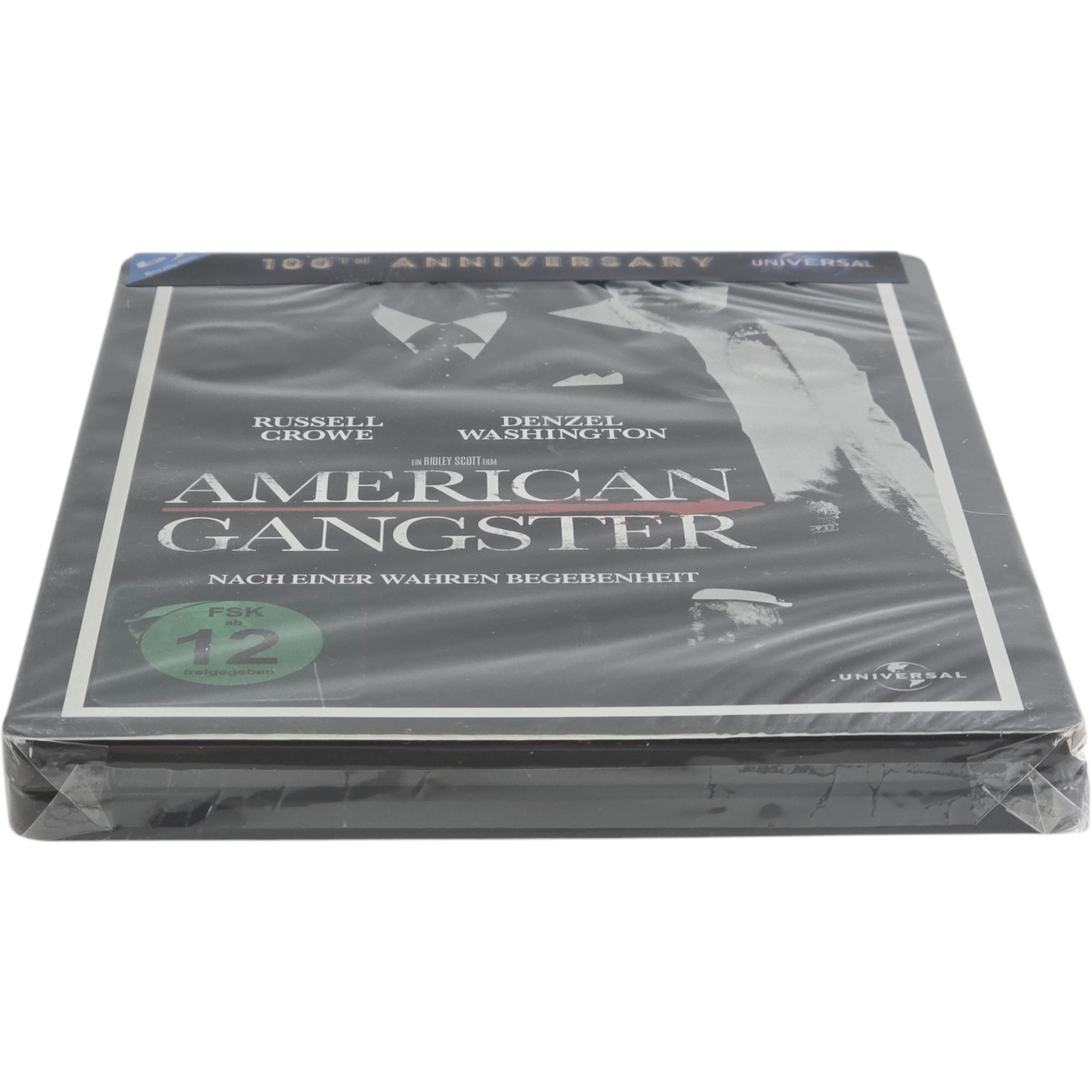 American Gangster Blu-ray Steelbook Universal 100e anniv Ridley Scott  B [-18]