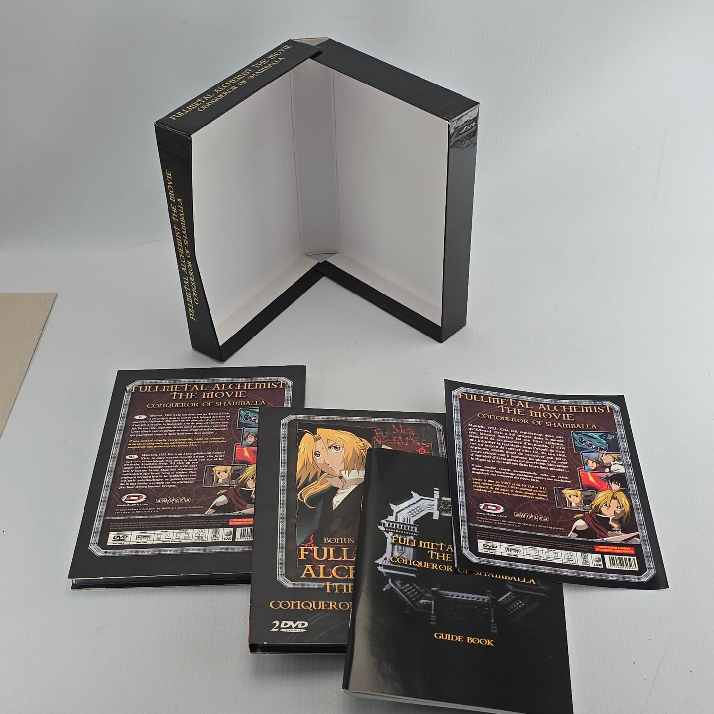 Fullmetal Alchemist : Conqueror Of Shamballa édition Collector 3 X DVD  Zone 2
