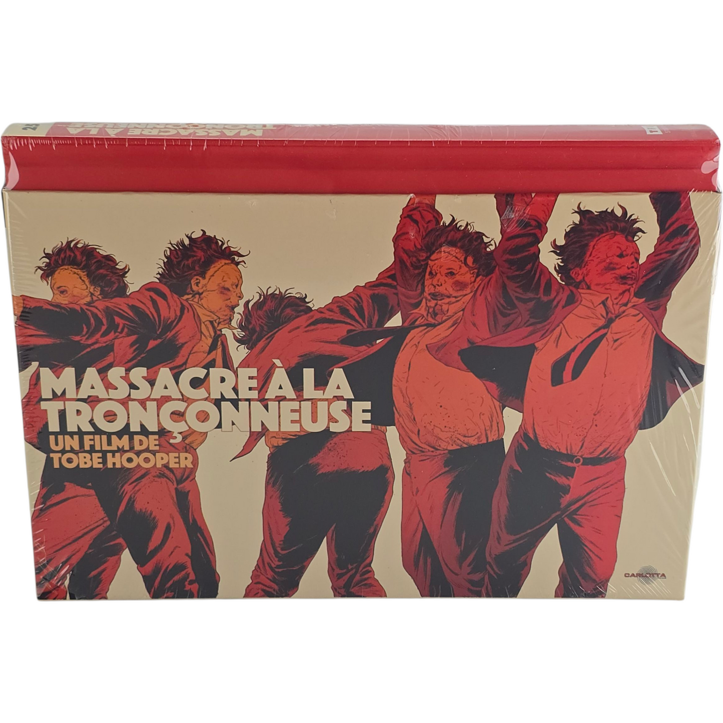 Massacre à la tronçonneuse Ultra Collector 4K HD Blu-ray + DVD + Livre -18 Zone B