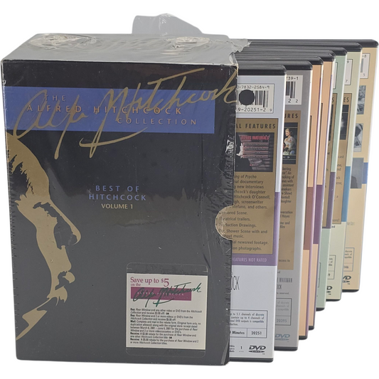 Alfred Hitchcock Collection: Best of Volume 1 DVD 9 Films  Zone 1 US Import