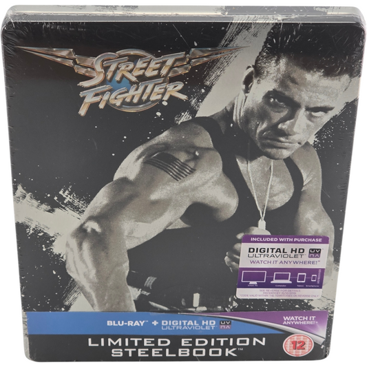 Street Fighter Steelbook Blu-ray Van Damme Zavvi Exclusive édition Limité Libre
