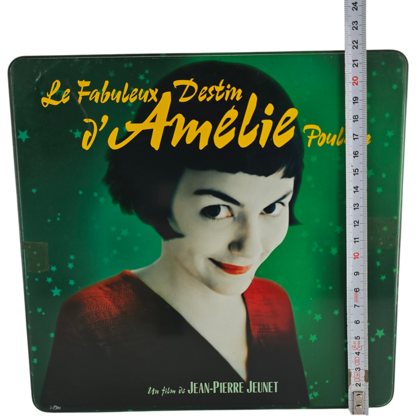 Amélie DVD + CD Metal Box DigiPack Collector's Cake Box" Tin Slipcover B