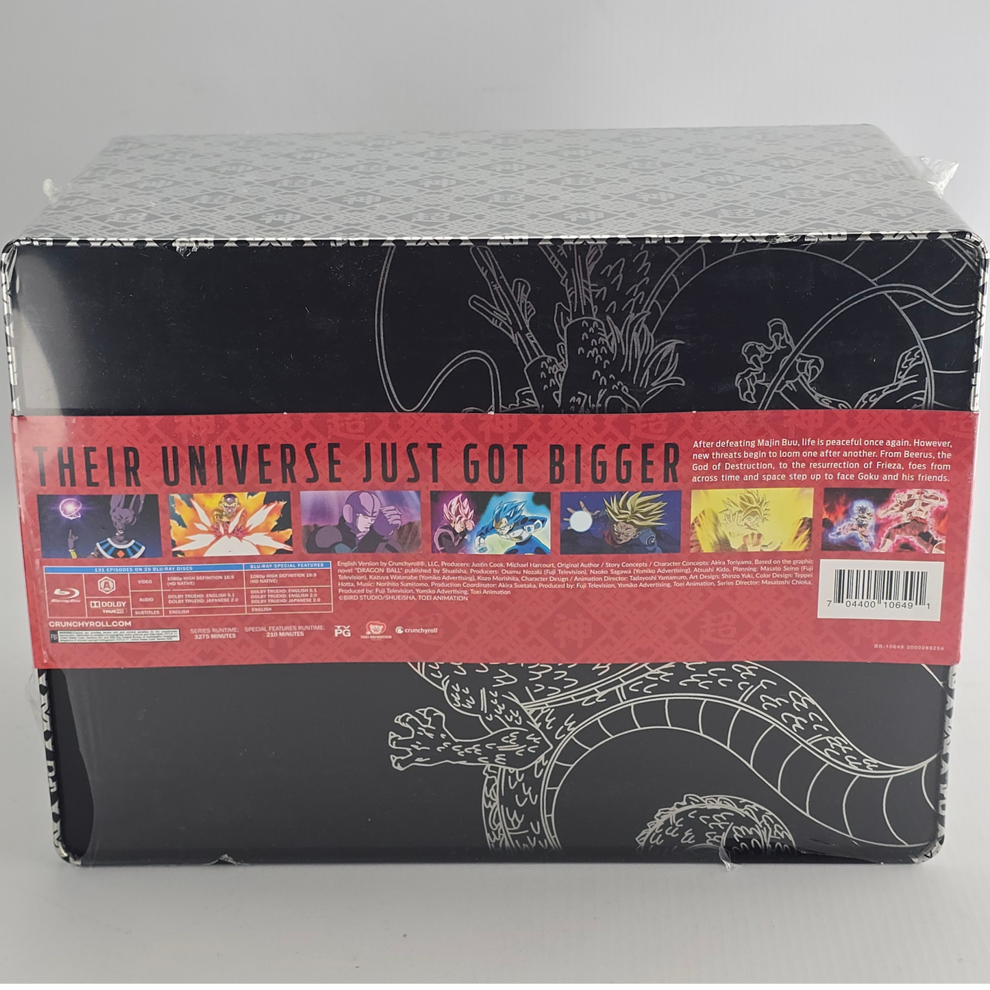 Dragon Ball Super: Complete Series 10 Seasons Blu-ray SteelBook Ltd Edt Zone A