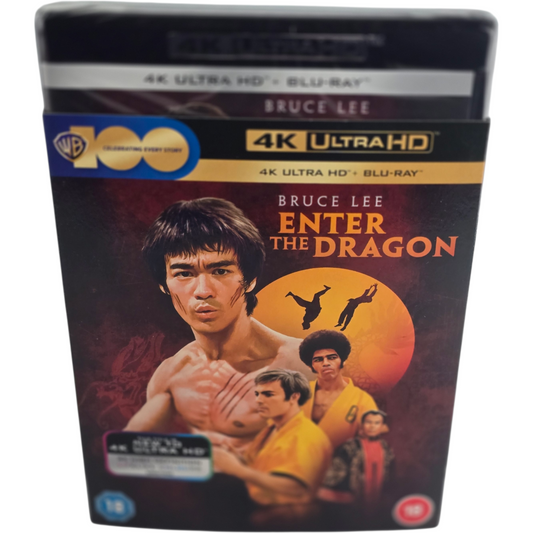 Enter the Dragon 4K Ultra HD + Blu-ray + [étuit]  Bruce Lee ,Zone Libre -18