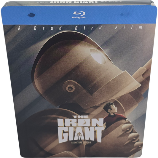 The Iron Giant Steelbook Blu-ray Zavvi Exclusive 2017 Limited Edition Zone B