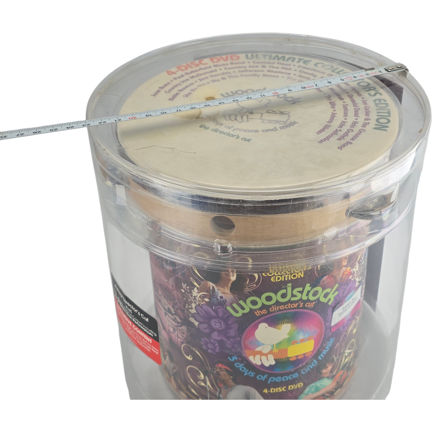 Woodstock DVD Collector's Edt 3 Days of Peace & Music Director's Cut Zone A