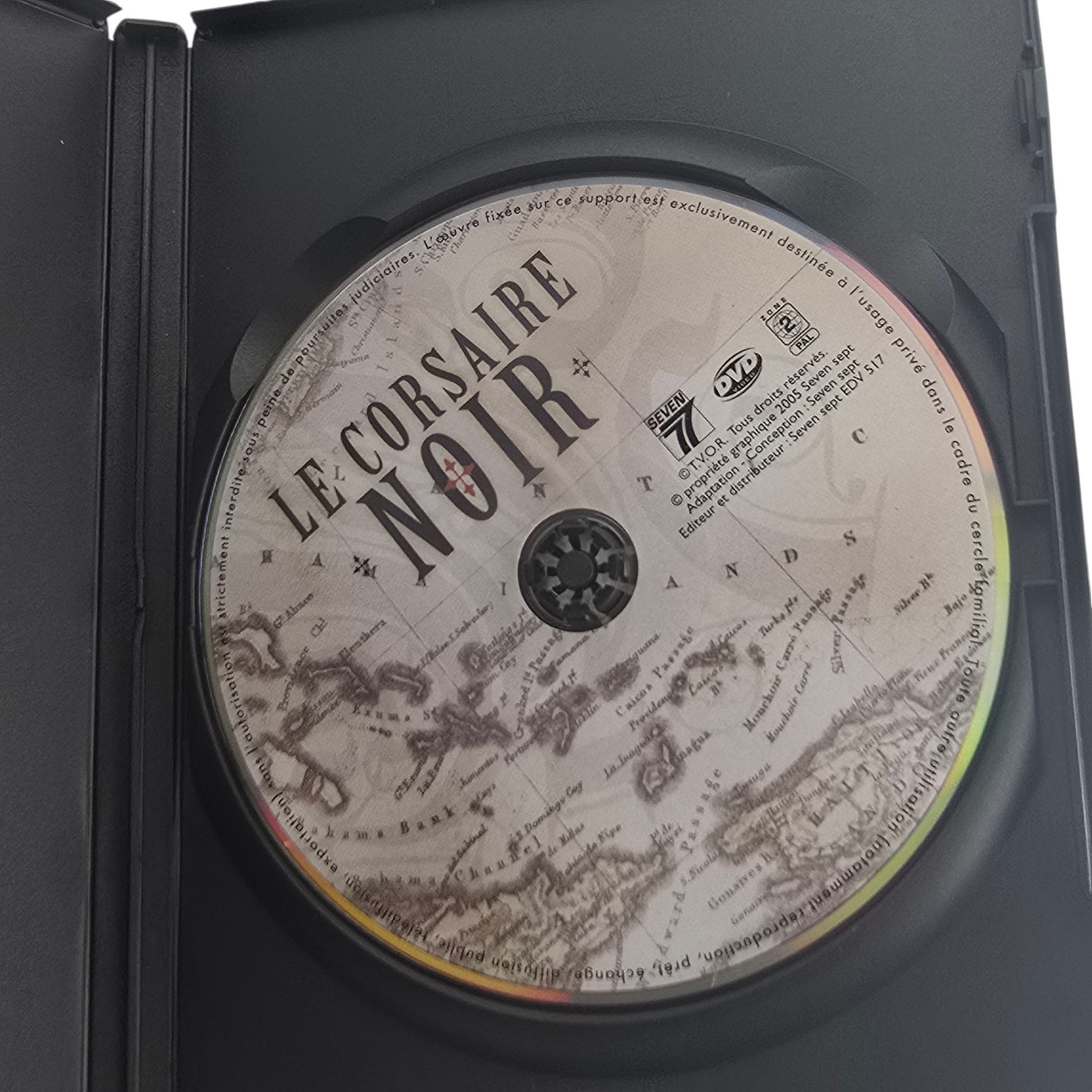 Le Corsaire Noir  DVD Digipack Version remasterisée Kabir Bedi  Zone B