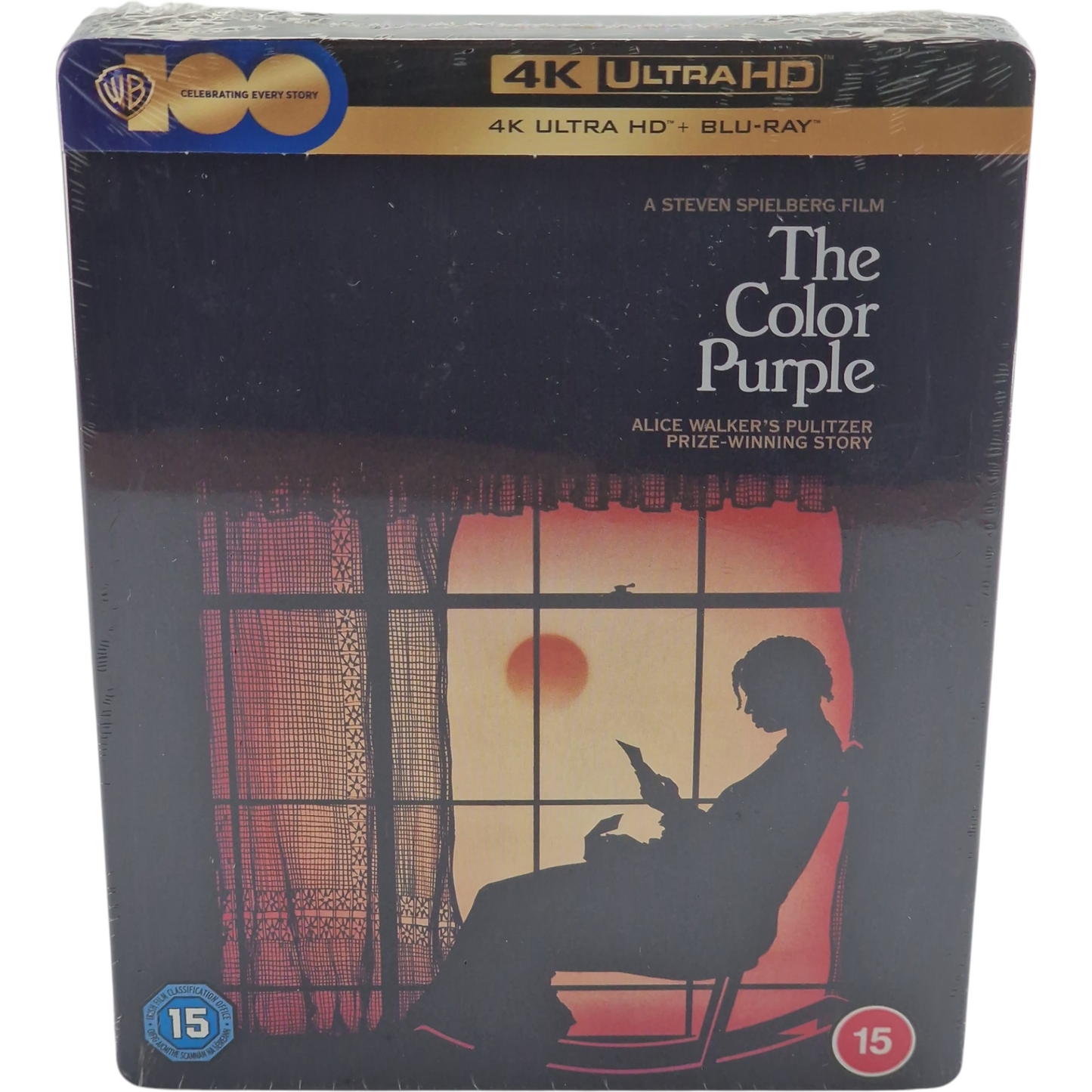 The Color Purple SteelBook 4K Ultra HD +Blu-ray Spielberg, Danny Glover Libre