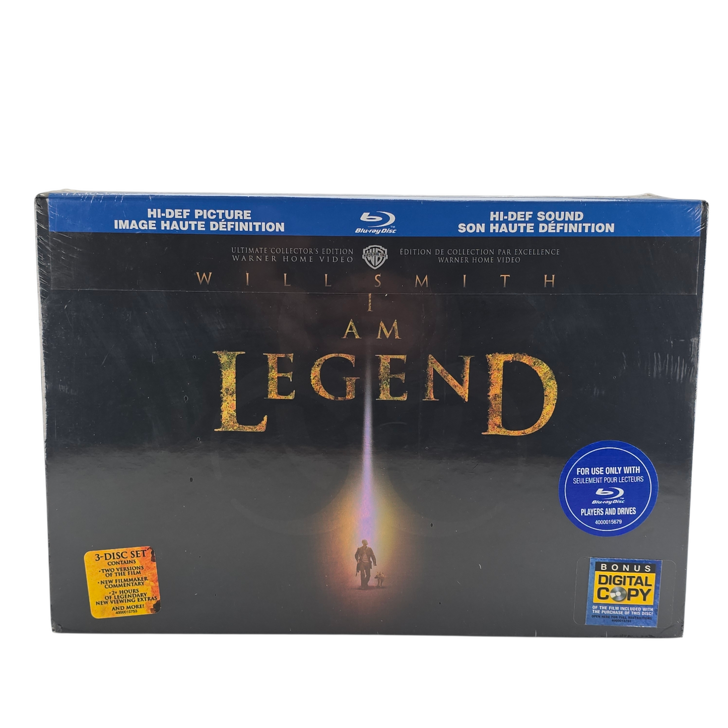 I Am Legend Blu-ray Coffret Ultimate Collector's Edt  Sketch Book Zone A