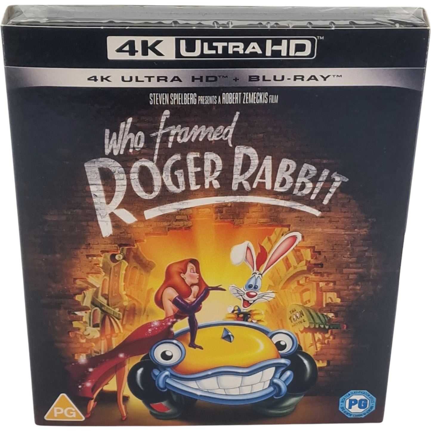 Who Framed Roger Rabbit 4K Ultra HD +Blu-ray+[étui]Disney Robert Zemeckis Libre