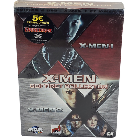 X-Men, X-Men 2: Pack 4 X DVD Coffret Collector Bryan Singer Marvel 2003 B Zone