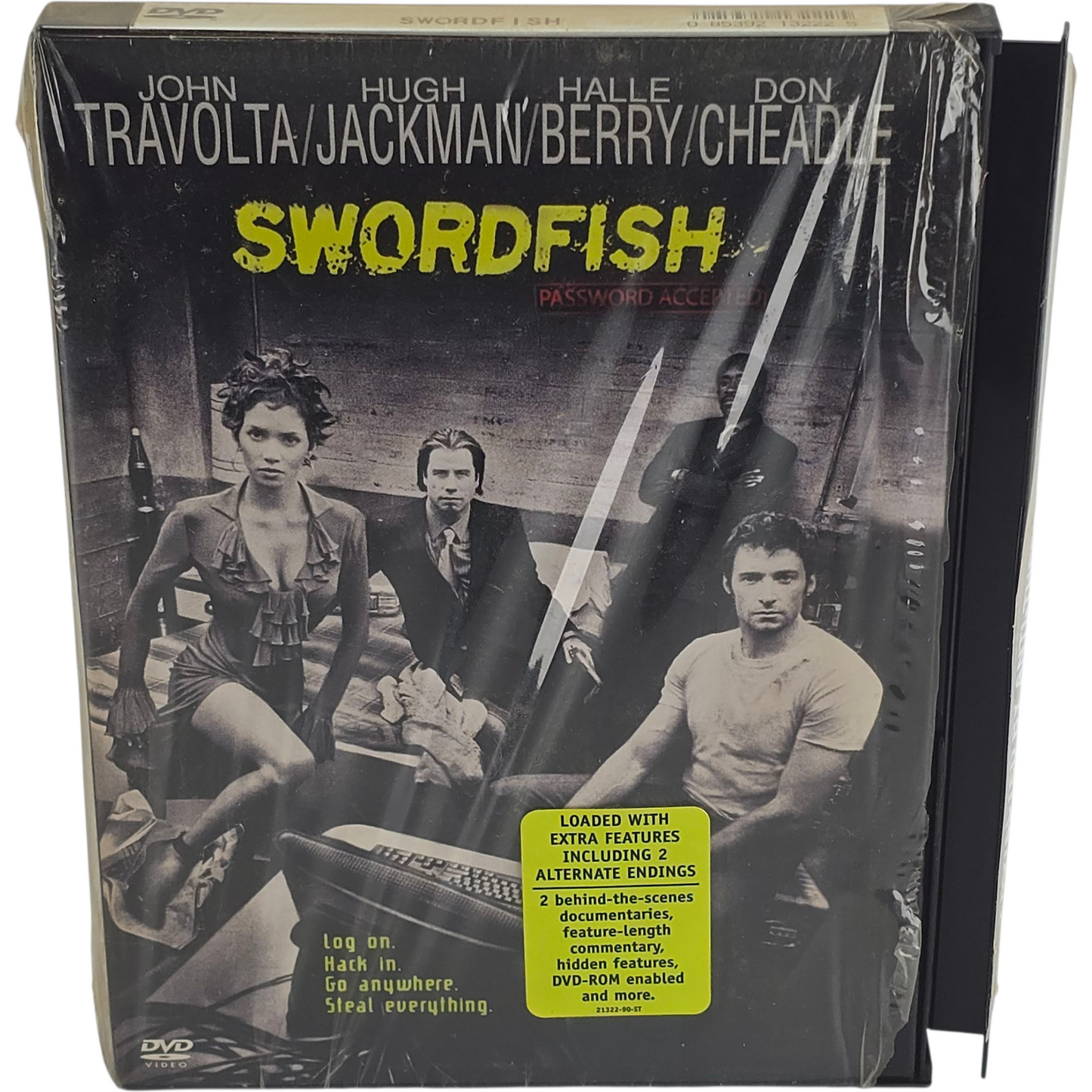 Swordfish DVD Snap Case John Travolta, Hugh Jackman Zone 1 US Import