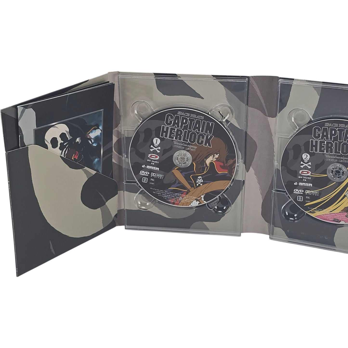 Space Pirate Captain Herlock DVD L'Integrale Edt Gold Episodes 1-13  Zone 2