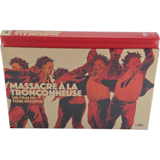 Massacre à la tronçonneuse Ultra Collector 4K HD Blu-ray + DVD + Livre -18 Zone B