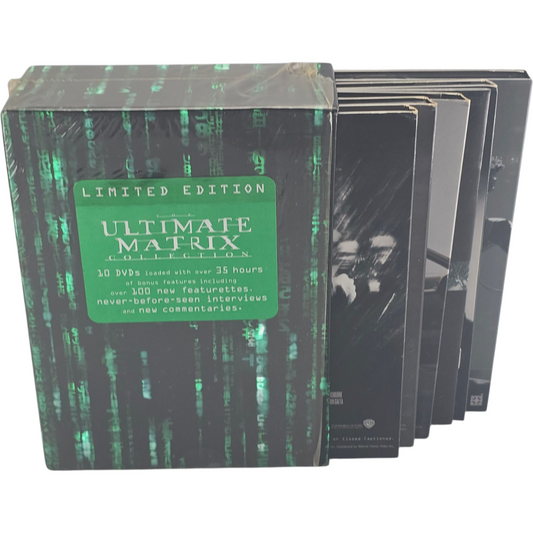 The Ultimate Matrix Collection 10 X  DVD Keanu Reeves, 4 Films  Zone 1 US Import