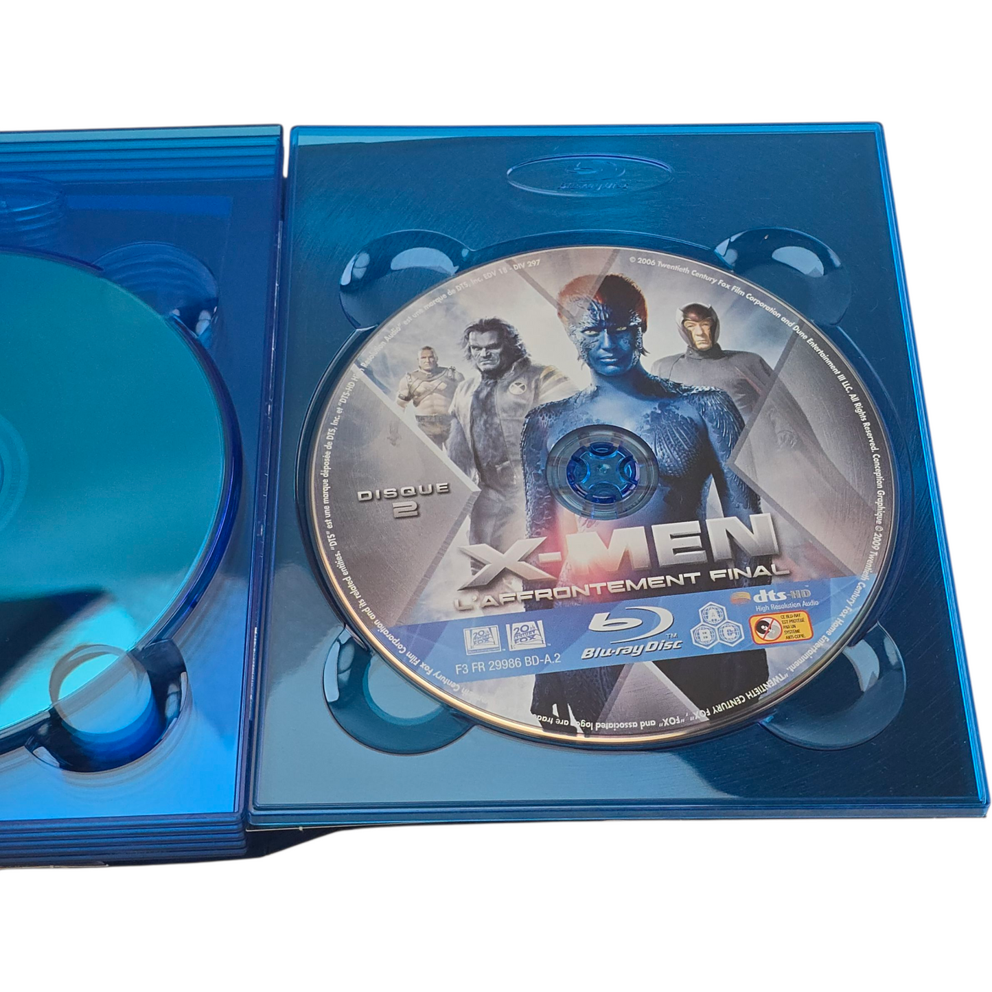 X-Men Trilogie 6 Blu-ray DigiPack X-Men 1 + 2 + L'affrontement final Édt Ultime Zone 2