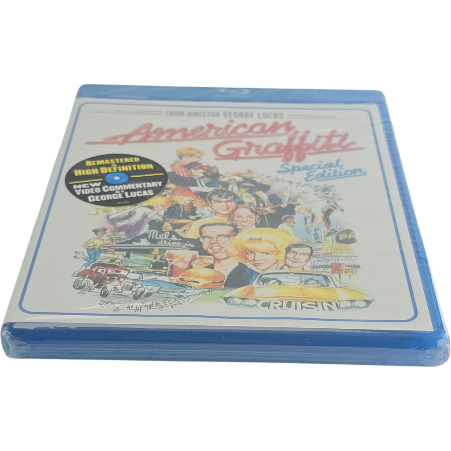 American Graffiti Blu-ray  George Lucas Richard Dreyfuss Zone 1 US Import