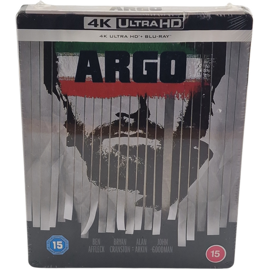 Argo SteelBook 4K Blu-ray UK VF 10e anniversaire Ben Affleck Bryan Cranston