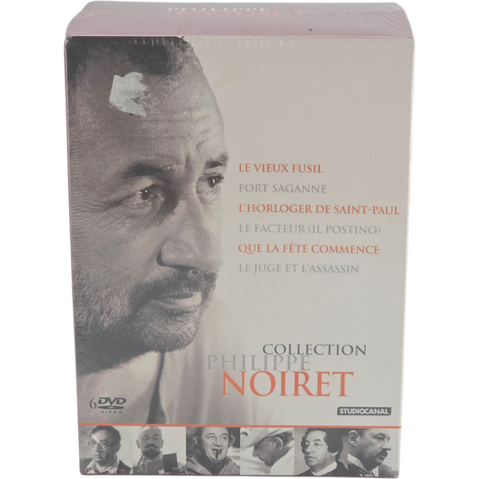 Philippe Noiret – Collection 6 films (1974) – Coffret 6 DVD – Zone 2