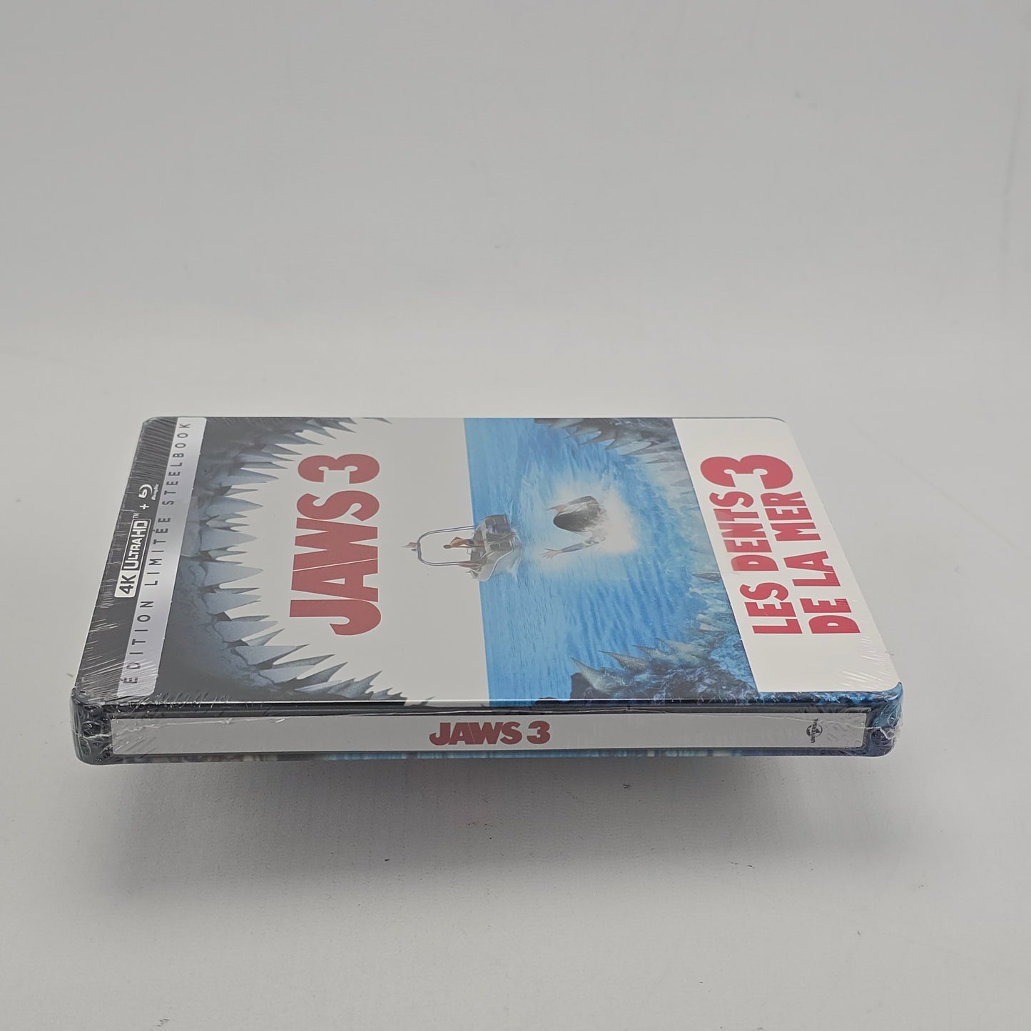 Jaws 3 SteelBook  4K Ultra HD + Blu-ray Les Dents de la mer 3 Rigion Libre