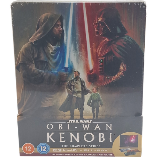 Obi-Wan Kenobi - Série complète - SteelBook 4K Ultra HD + Blu-ray - Visuel 2