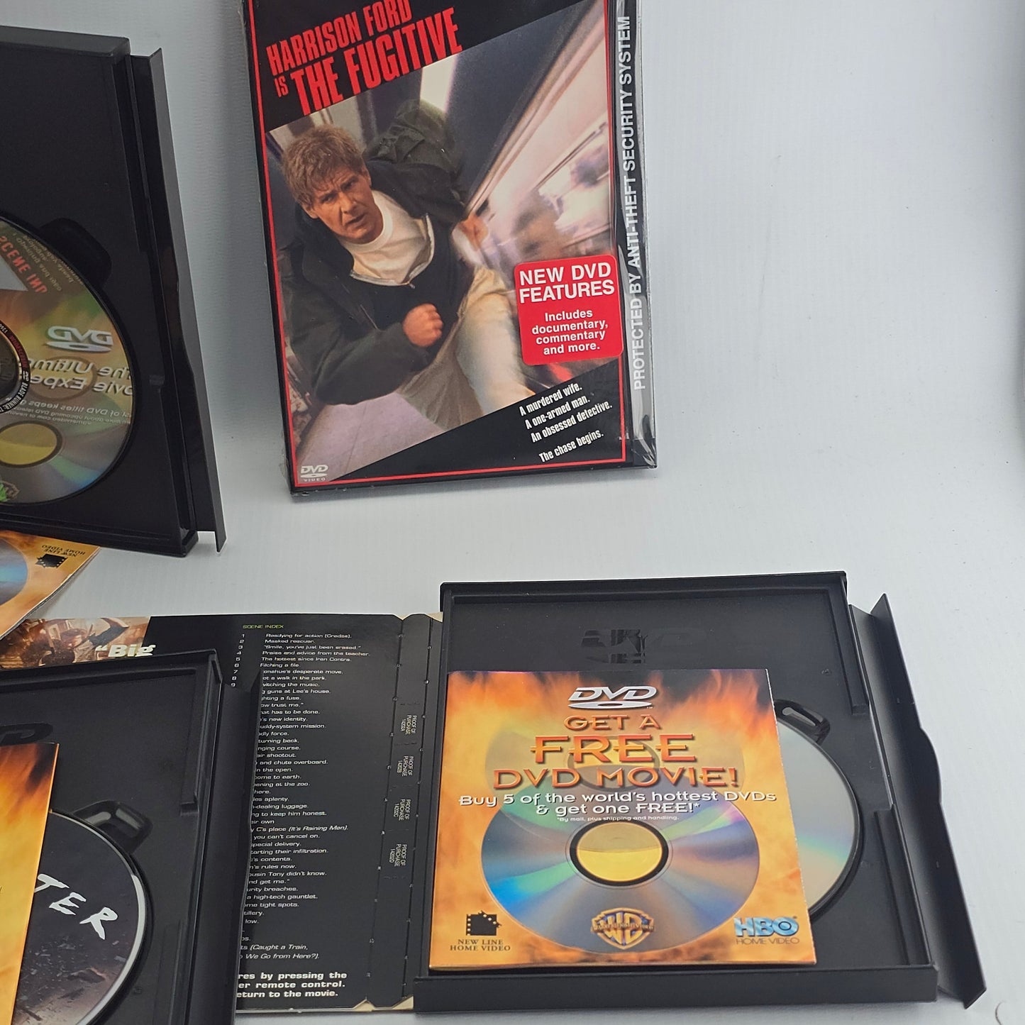 Action 4 Films: Eraser +The Fugitive+ Blade Runner +Twister DVD  Zone 1 US Import