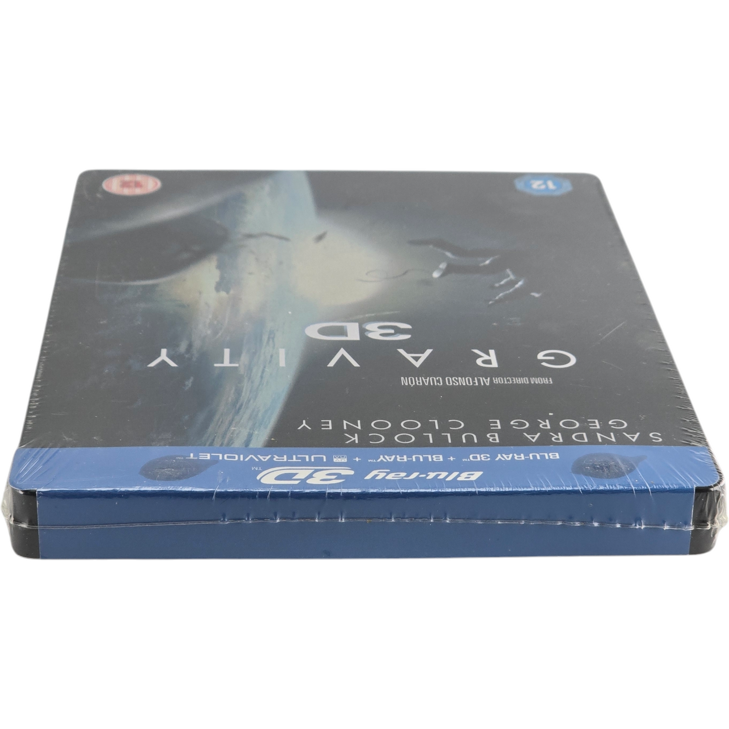 Gravity SteelBook Blu-ray 3D + 2D Zavvi Sandra Bullock,George Clooney 2013 Libre