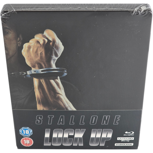 Lock Up Steelbook 4K Ultra HD + Blu-ray Zavvi Exclusif Sylvester Stallone[-18] B