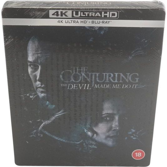 The Conjuring: The Devil Made Me Do It SteelBook 4K Ultra HD + Blu-ray  B [-18]