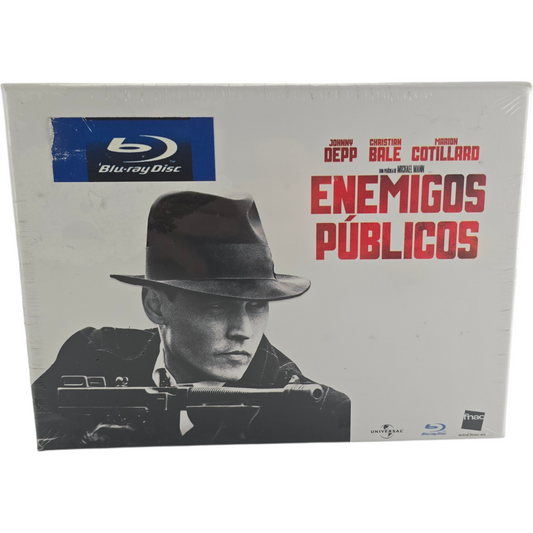 Public Enemies Blu-ray (film + bonus) + T-shirt collector + Poster Zone B