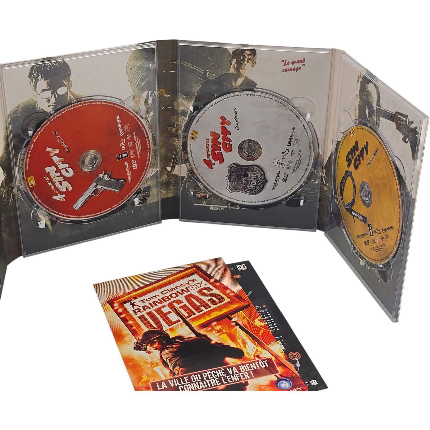 Sin City Édition Collector 3 DVD - Version cinéma + director's cut  VF DVD Region 2