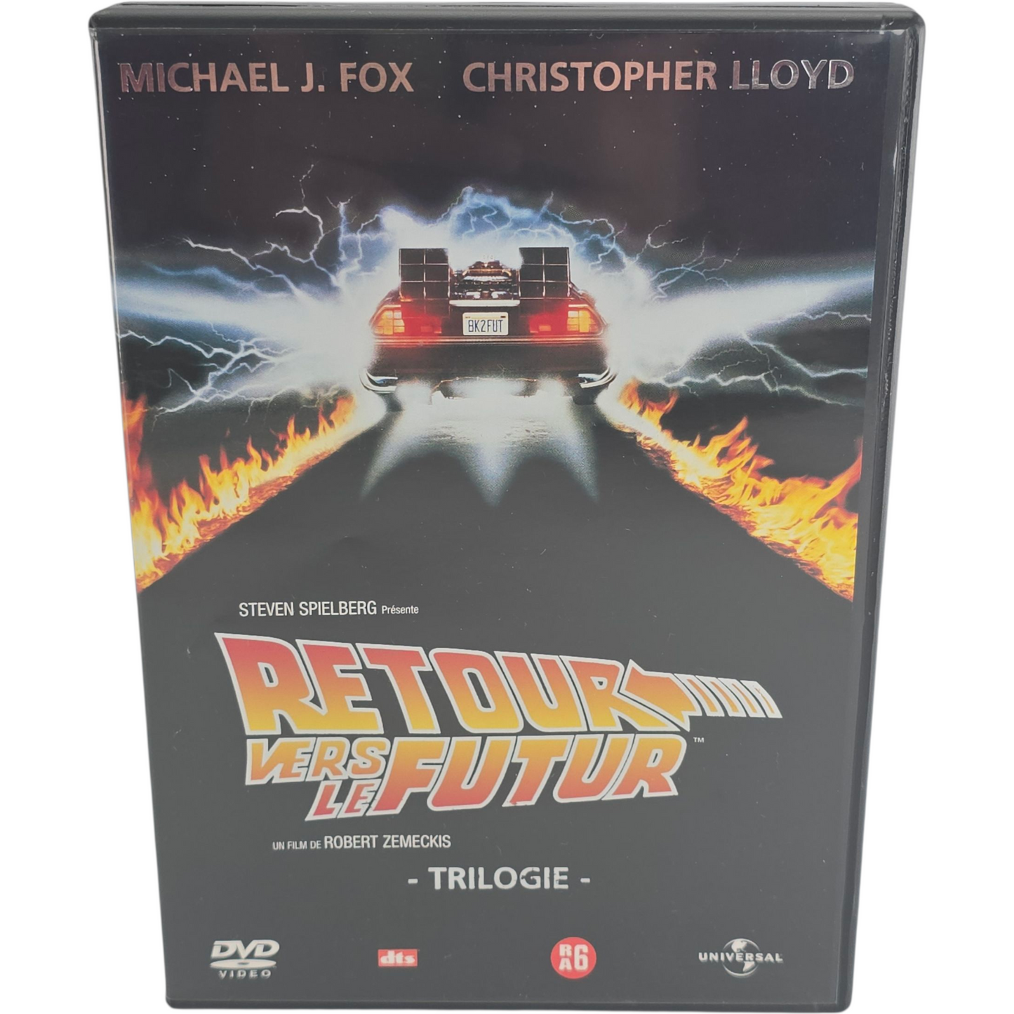 Retour vers le futur DVD Trilogie - Robert Zemeckis L'Intégrale 3 Films Zone B