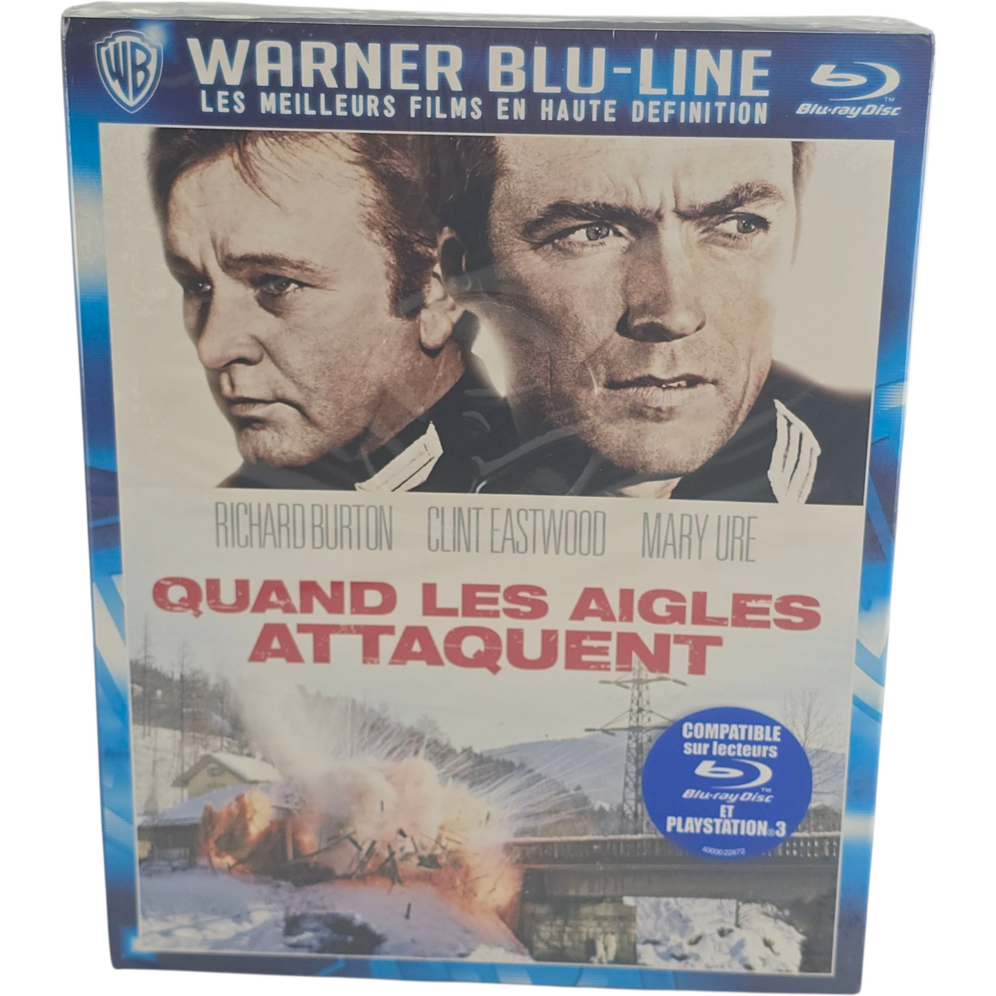 Quand Les Aigles Attaquent Blu-ray  Richard Burton Clint Eastwood Zone  B