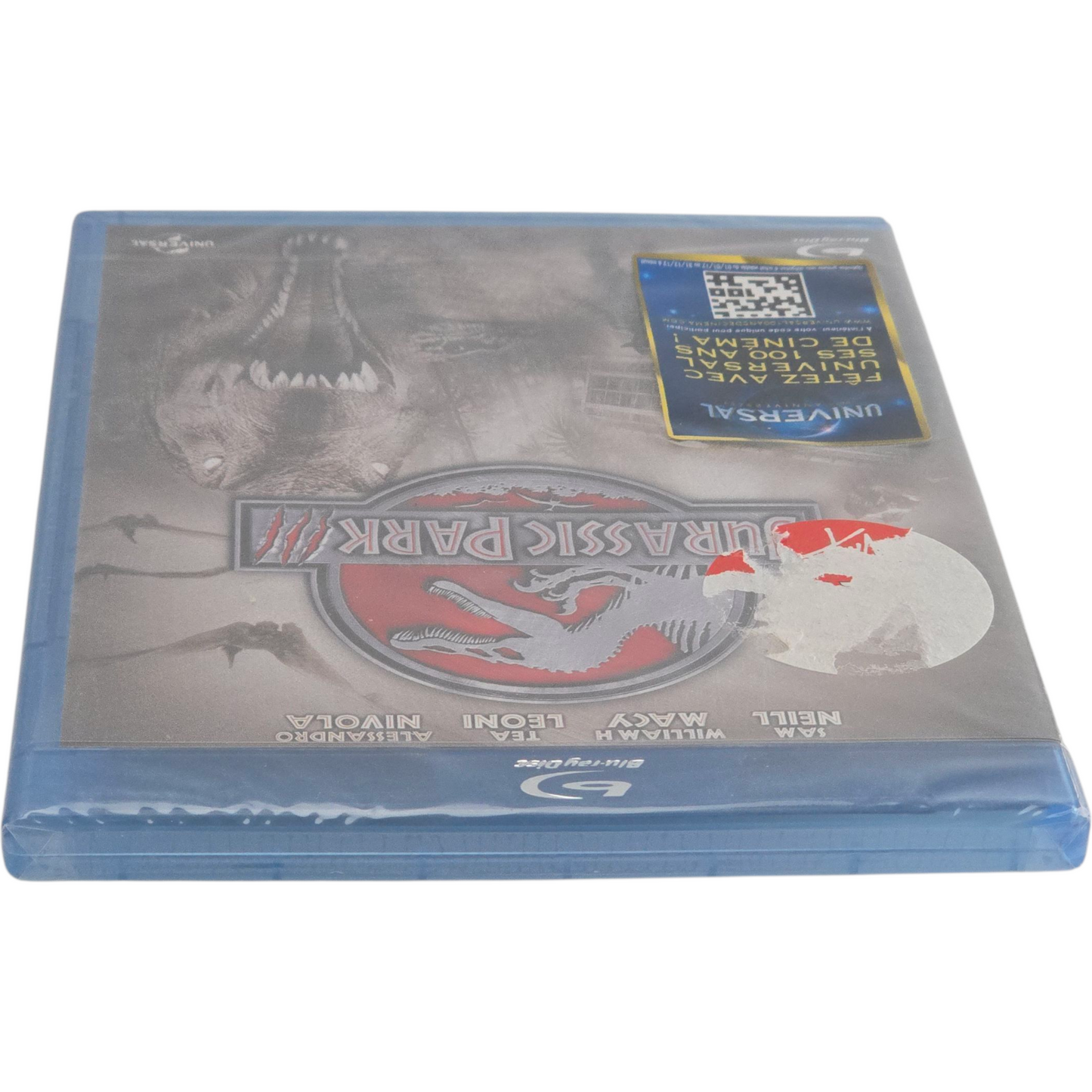 Jurassic Park III (2001)  Blu-Ray HD Sam Neill  Joe Johnston  Zone B