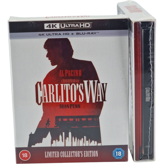Carlito's Way 4K Ultra HD +Blu-ray SteelBook Collector Zavvi Al Pacino  B [-18]