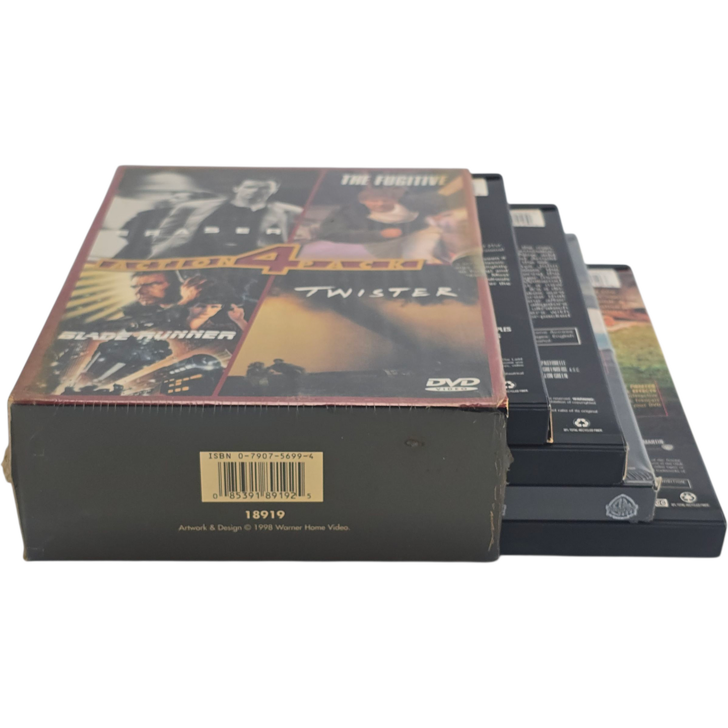 Action 4 Films: Eraser +The Fugitive+ Blade Runner +Twister DVD  Zone 1 US Import