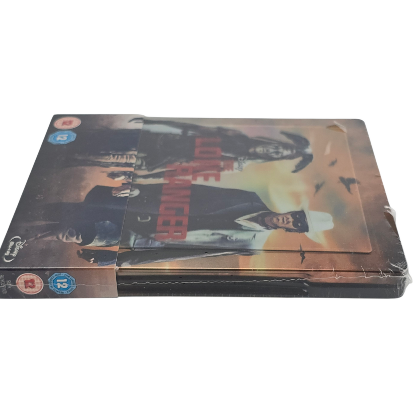 The Lone Ranger Blu-ray SteelBook Lenticular Zavvi Johnny Depp Zone B.A