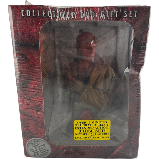 Hellboy DVD Director's Cut Gift Set Collector's Limited + Figurine Zone 1
