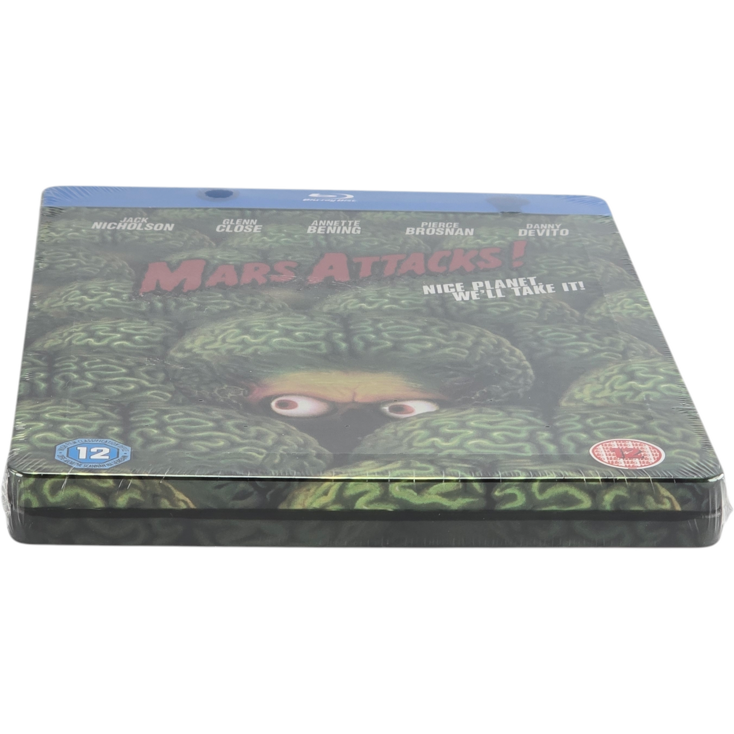 Mars Attacks! SteelBook Débossé Zavvi Ltd 2500 Ex Tim Burton  Jack Nicholson B