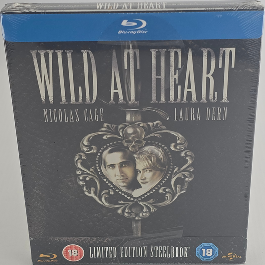 Wild at Heart SteelBook Blu-ray Zavvi Ltd  2500 Ex  Nicolas Cage Zone B [-18]