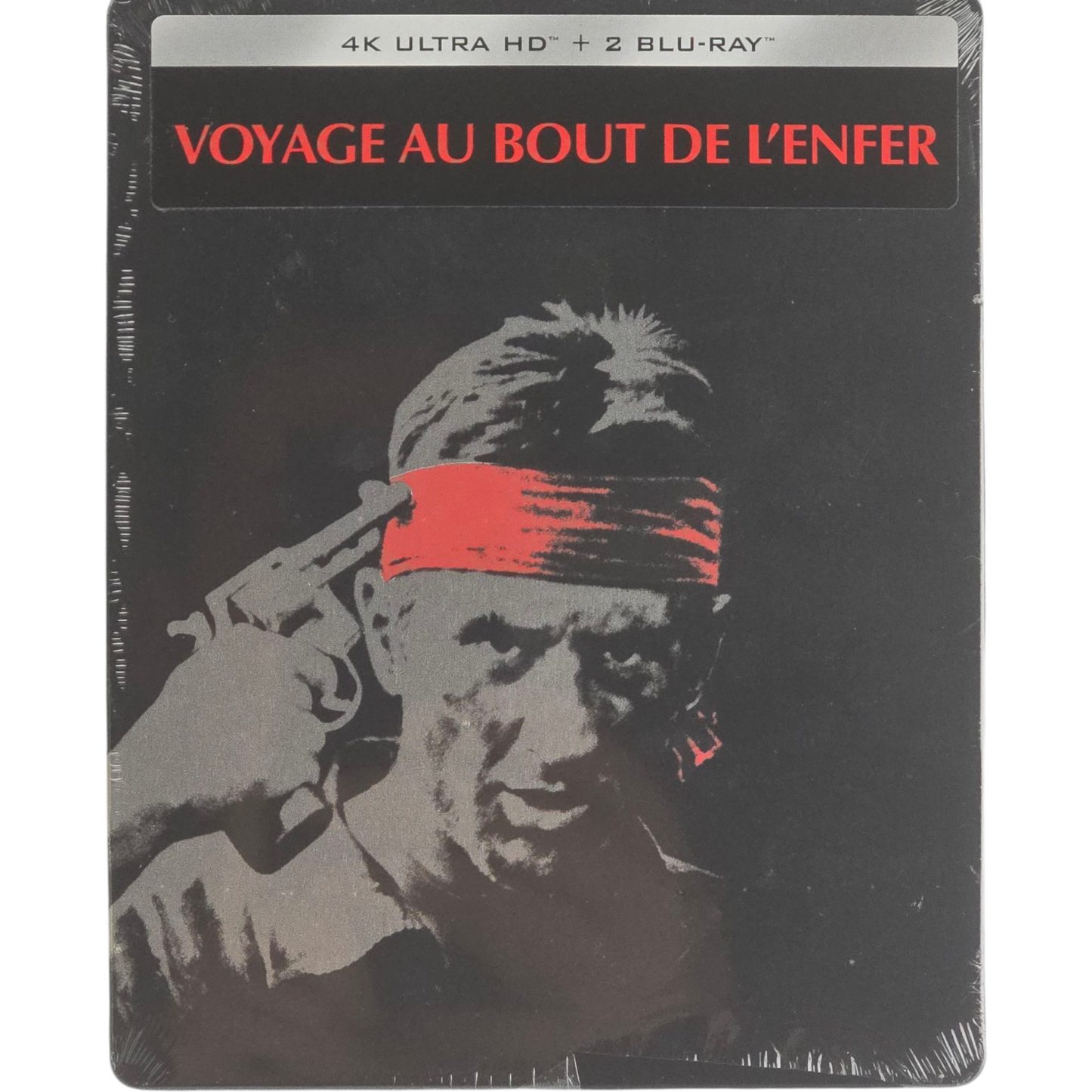 Voyage au bout de l'enfer SteelBook 4K Blu-ray + 2  Blu-ray De niro [-18] B