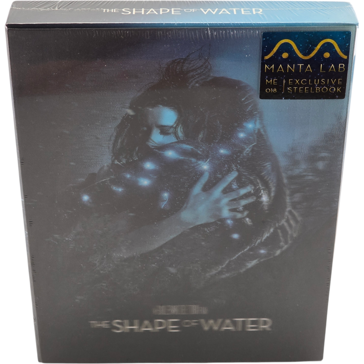 The Shape of Water Blu-ray Steelbook Double Lenticulaire Full Slip Mantalab 1100  Ex