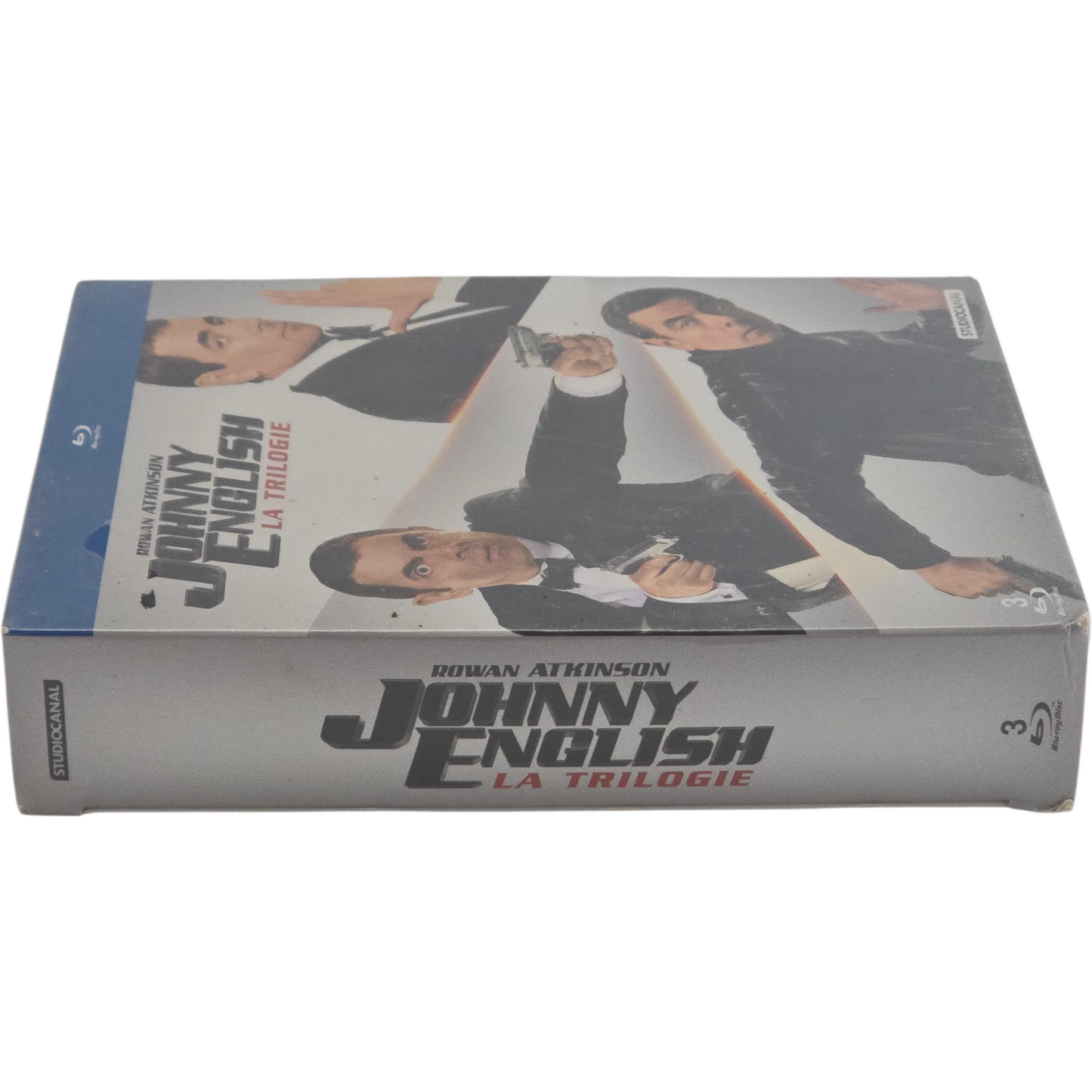 Johnny English-La trilogie Blu-Ray Rowan Atkinson Zone B