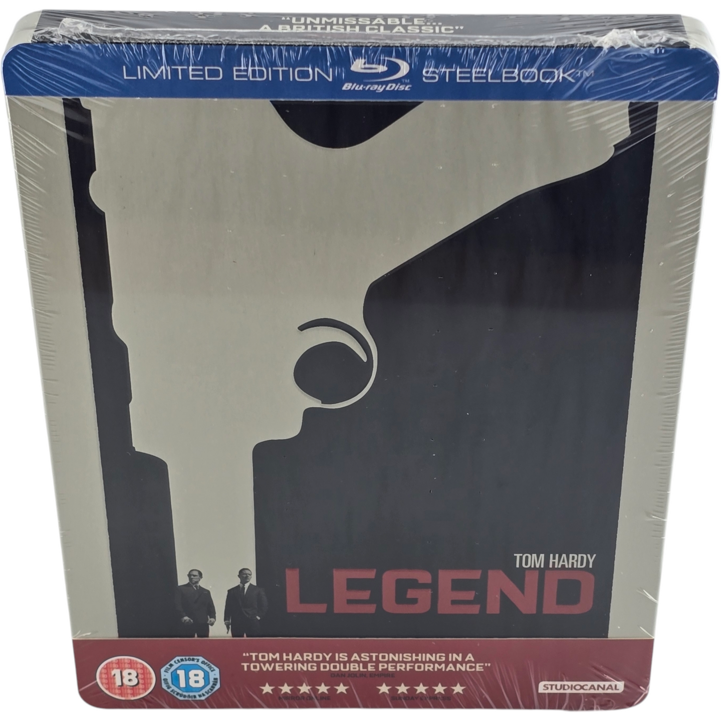Legend Blu-ray Steelbook titre Débossé Zavvi Exclusive limité Tom Hardy B[-18]