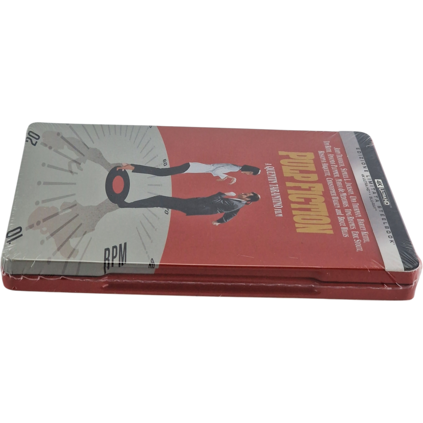 Pulp Fiction SteelBook 4K Ultra HD +Blu-ray éd limité Tarantino Travolta [-18] B