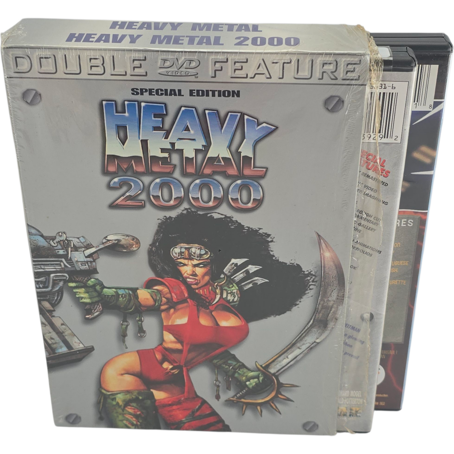 Heavy Metal & Heavy Metal 2000 DVD Box Set Double Feature DigiPack Region 1