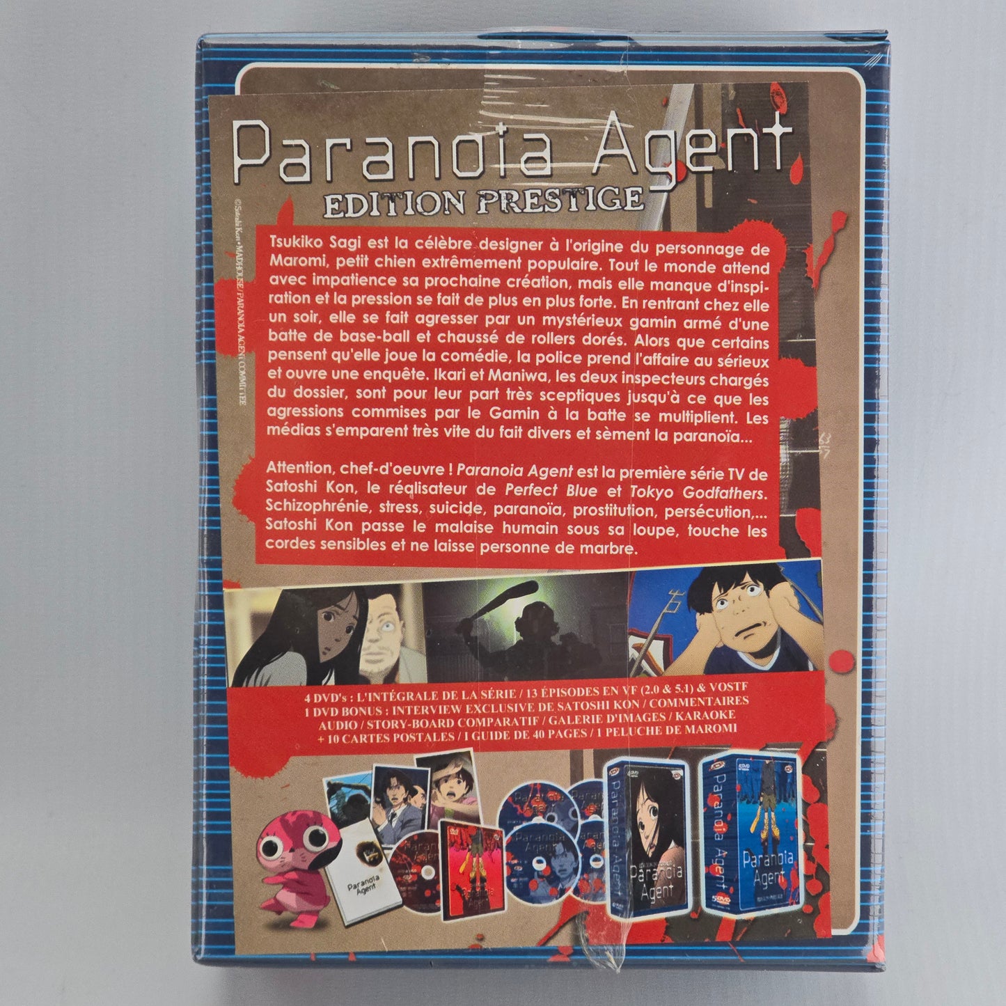 Paranoia Agent - Intégrale  5 X DVD  Edition Prestige de Kim Moon - Saeng - Zone 2