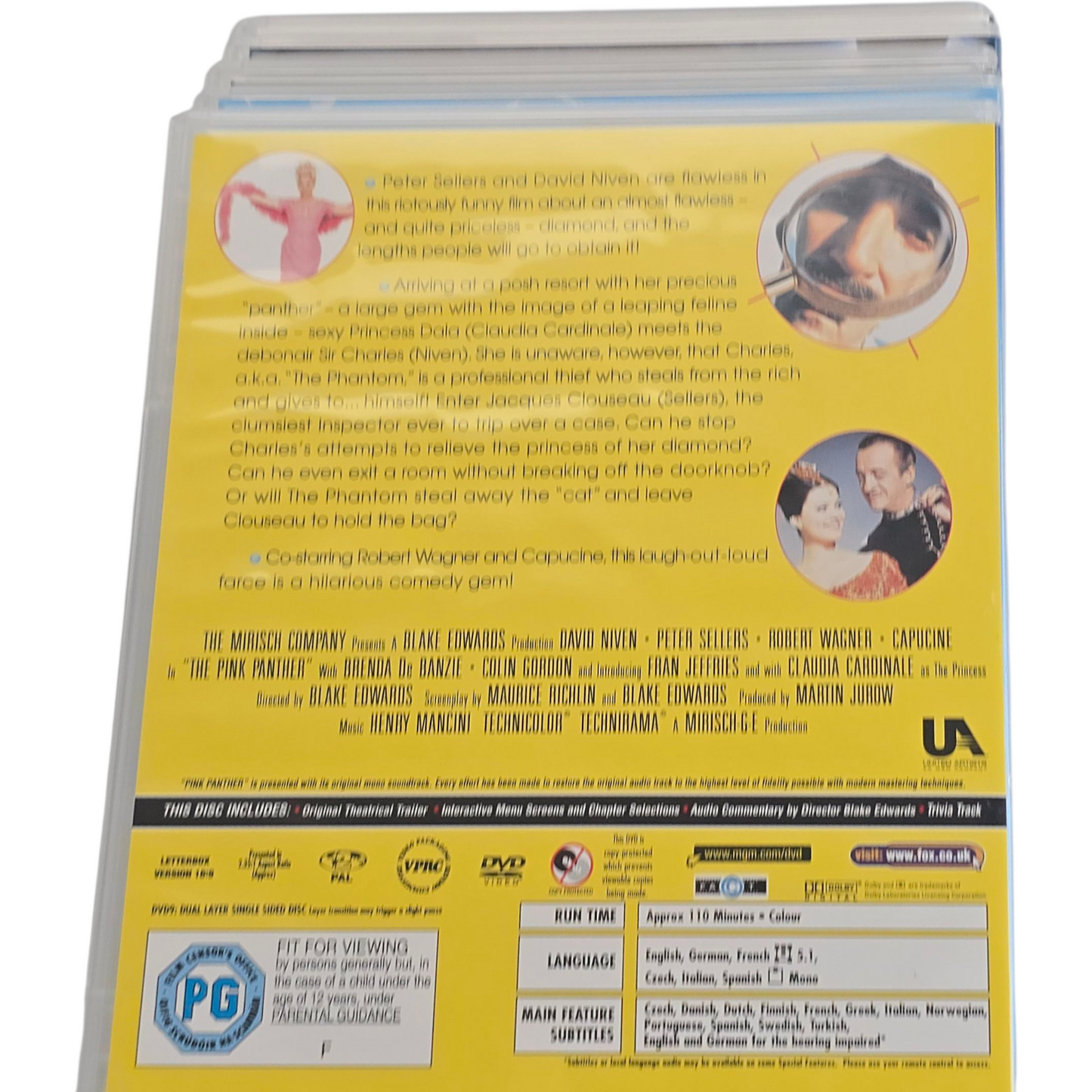 Peter Sellers Collection 6 Films  DVD  Pink Panther +Pussycat? + Party .. Zone 2